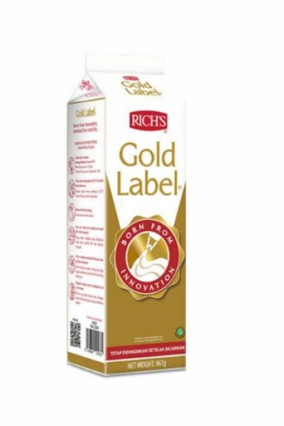 Rich&#039;s Gold Label Whipping Cream 907 g