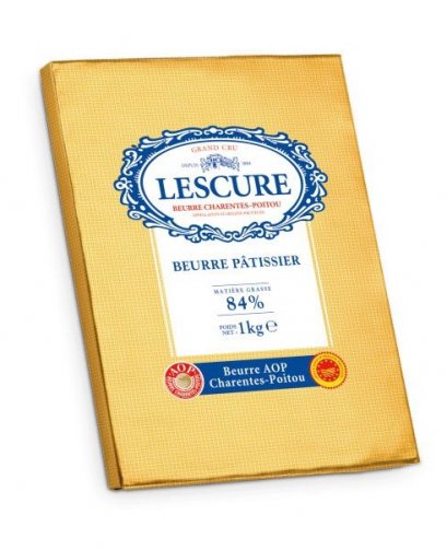 Lescure Unsalted Butter 84% 1 kg