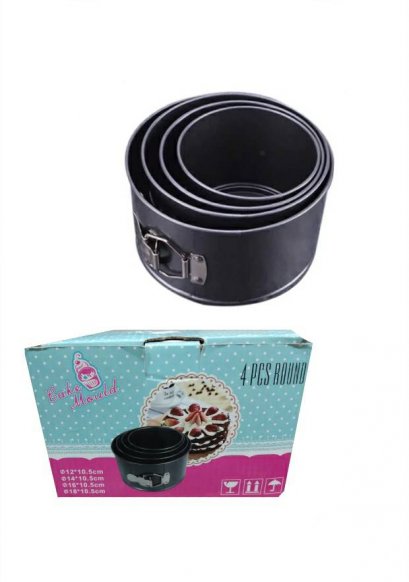 4 PCS Non Stick Spring From Pan