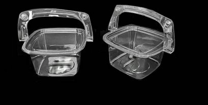 4125 Medium Square Plastic Basket@50