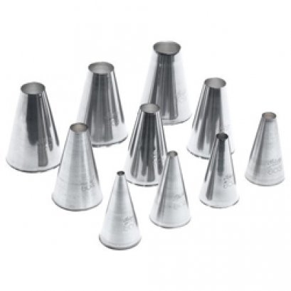 810 Ateco 10 PC PLAIN TUBE SET S/S