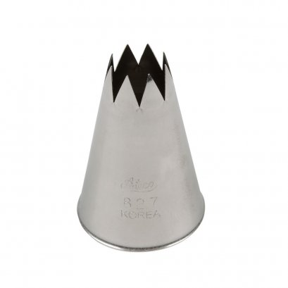 827 Ateco LG TUBE/7 STAR S/S