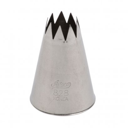 828 Ateco LG TUBE/8 STAR S/S