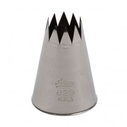 829 Ateco LG TUBE/9 STAR S/S