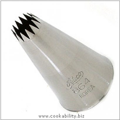 864 Ateco MED TUBE/4 FMCH STR S/S