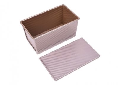 SN2054 Corrugated Loaf Pan with LID 196x106x110 mm