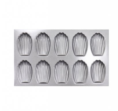SN9048  10-Cups Nonstick Madeleine Baking Pan