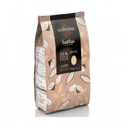 IVOIRE 35% FEVES SAV: VALRHONA 3 KG