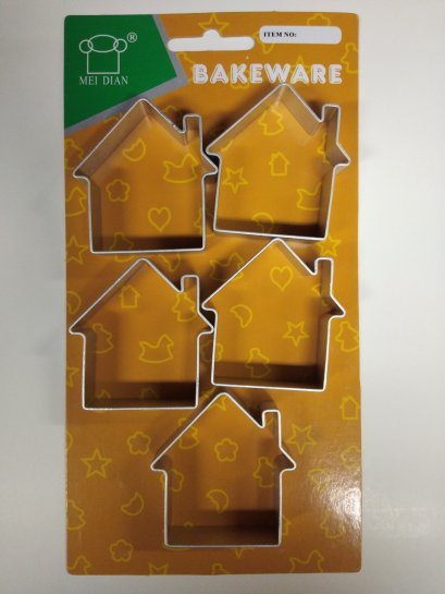 010703 House Cutter 5 Pcs