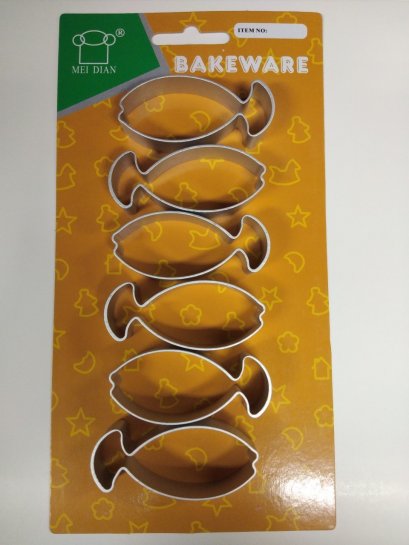 010709 Fish Cutter 6 Pcs