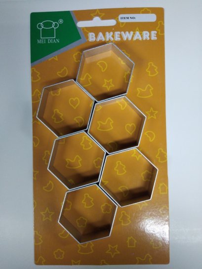 010713 6-Angle Diamond Cutter 6 Pcs