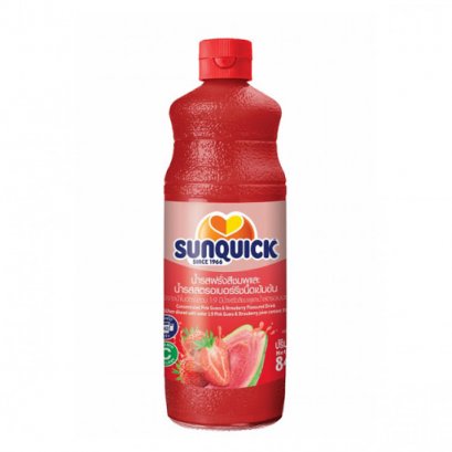 Sun Quik GUAVA &amp; STAWBERRY 840 cc.
