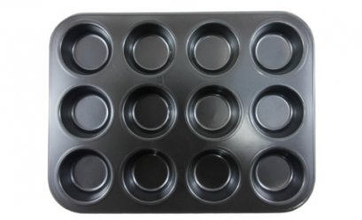 YT121 Baking Mold 12 Cav 25x19x2 cm