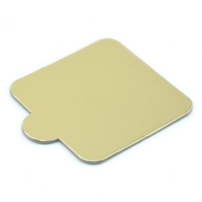 ฐานมูสเหลี่ยม จตุรัส ทอง 8 cm@100