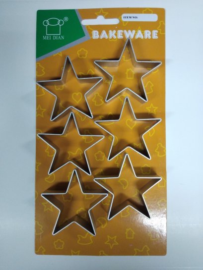 010700 Star Cutter 6 Pcs