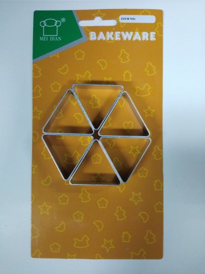 010725 Triangle Cutter 6 Pcs