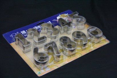 Large NUMBER 0-9 Cookie Cutter