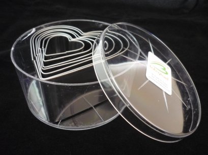 Heart Stainless Cutter 7 Pcs
