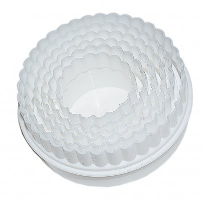 YT2048 Round Cookie Cutter 9 Pcs