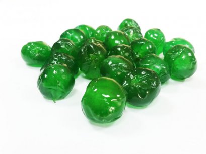 Glaced Green cherries 1 kg