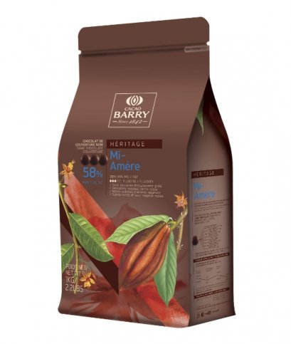 58% Cacao Barry Dark Chocolate 5 Kg