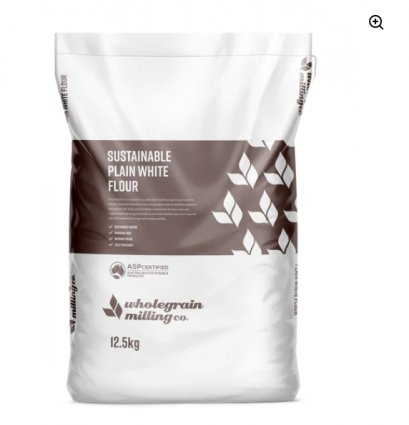 Certified Sustainable Plain White Flour T55 : 12.5 Kg