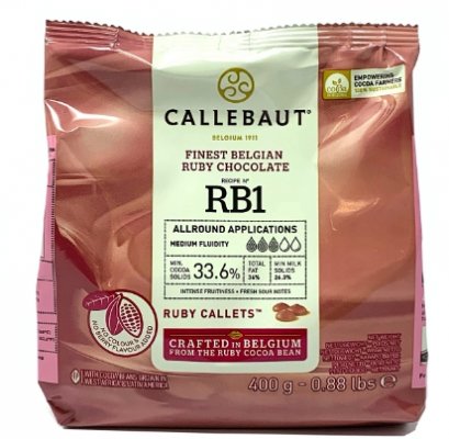Ruby Couverture : Callebaut 400 g