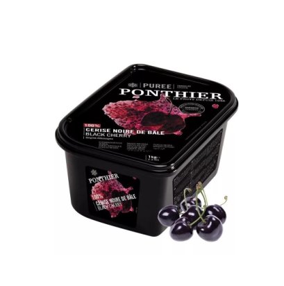 Frozen Black Cherry Puree ตรา Ponthier 1 kg