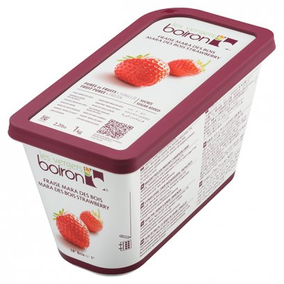 Strawberry Puree Sugar : Boiron 1 Kg.
