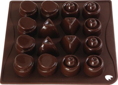 CHOCO00 Pavoni BROWN CHOCO PRALINES: SHAPE