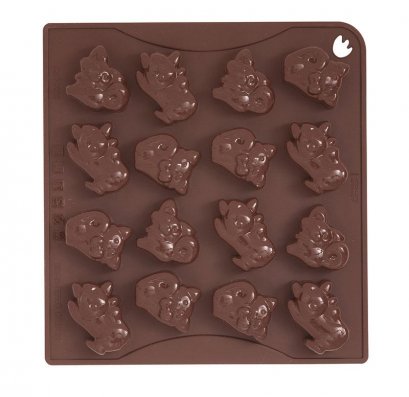 CHOCO10 Pavoni BROWN CHOCO PRALINES: KITTY