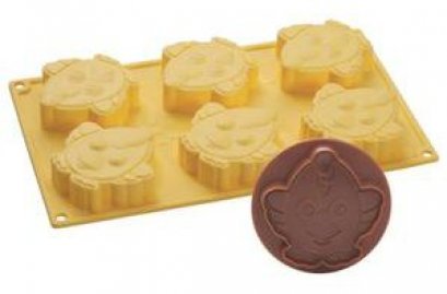 CK02GL8S Pavoni SILICONE MOLD CHICK BOX 330X185X30 MM