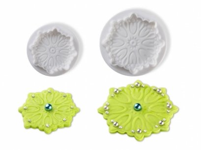 N03006 Pavoni SPECIAL DAY DOUGH CUTTER: DECORATION 2 PCS