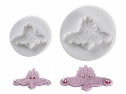 N03007 Pavoni SPECIAL DAY DOUGH CUTTER: DECORATION 2 PCS