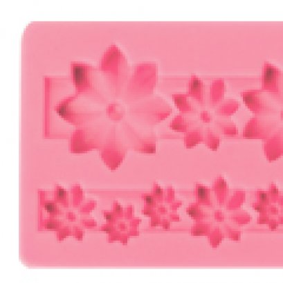 ST07 Pavoni SILICONE MOULD: FLOWERS
