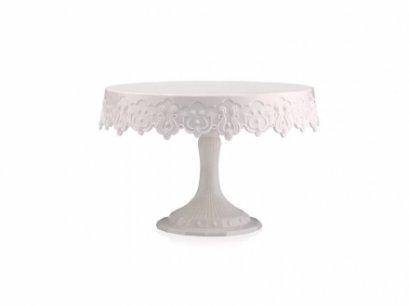MESSAGEBNS : Pavoni CAKE STAND 230 MM WHITE