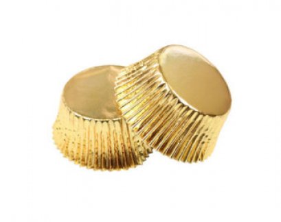 Foil Baking Cup No. 3219 Gold 500 Pcs