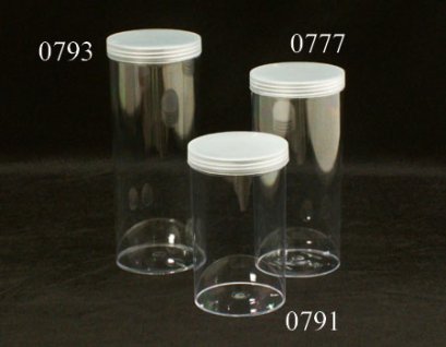 0793 กระบอกขาไก่สูง ตัวใส 800ml. DIA:8*20.2cm-N