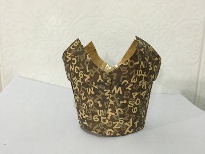 55/38 Tulip PET Baking Cup@100