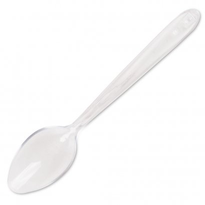 Clear Plastic Ice Cream Spoon No.1@50