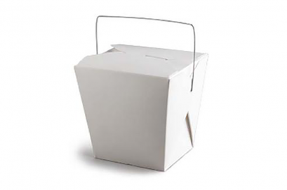 White Take Away Box@25