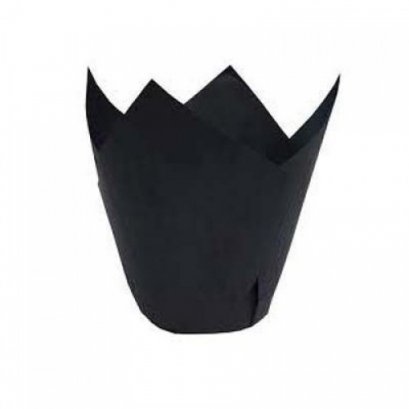 Small Black Tulip 30x65(H) mm@100