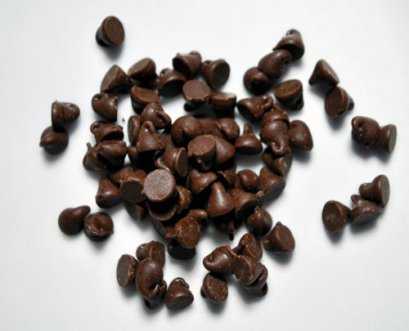 Dark Chocolate 50% Chips Cacao Barry Brand 250 g.