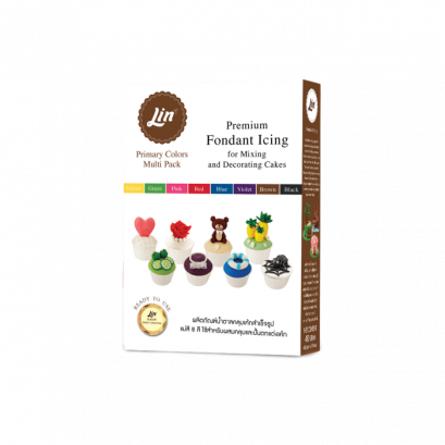 Lin Fondant 8 Colors
