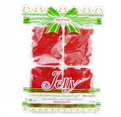 เยลลี่หัวใจสีแดง Queen 500 กรัม