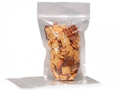 2202 Laminated Stand Bag: Clear Front with Silver Back 11*20.5 cm@50