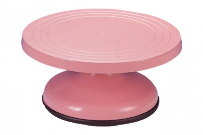 SN4153 Sanneng Revolving Cake Stand PINK DIA: ∮265*127 mm