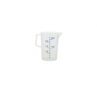 SN4701 Sanneng PP PLASTIC MEASURING CUP (200CC)