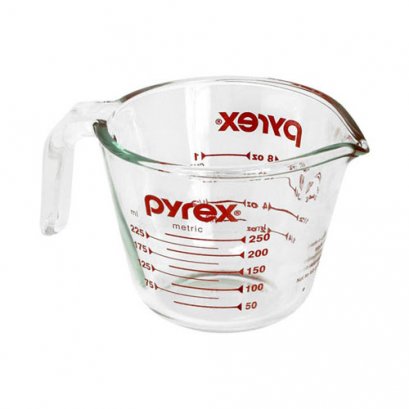 ถ้วยตวงแก้วนอกไซร์ Pyrex 8 oz