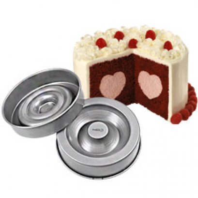 2105-157 Wilton HEART TASTY FILL PAN SET